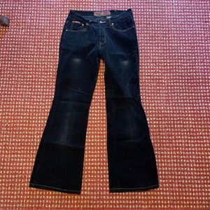 Vintage, Too Hot Black Corduroy Pants (size 11-12)